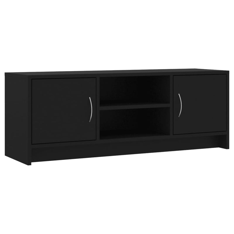 Tv-meubel 102x30x37,5 cm bewerkt hout zwart MeubelReus