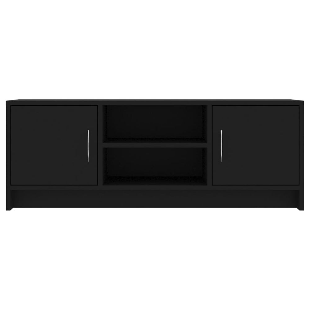 Tv-meubel 102x30x37,5 cm bewerkt hout zwart MeubelReus