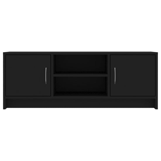 Tv-meubel 102x30x37,5 cm bewerkt hout zwart MeubelReus