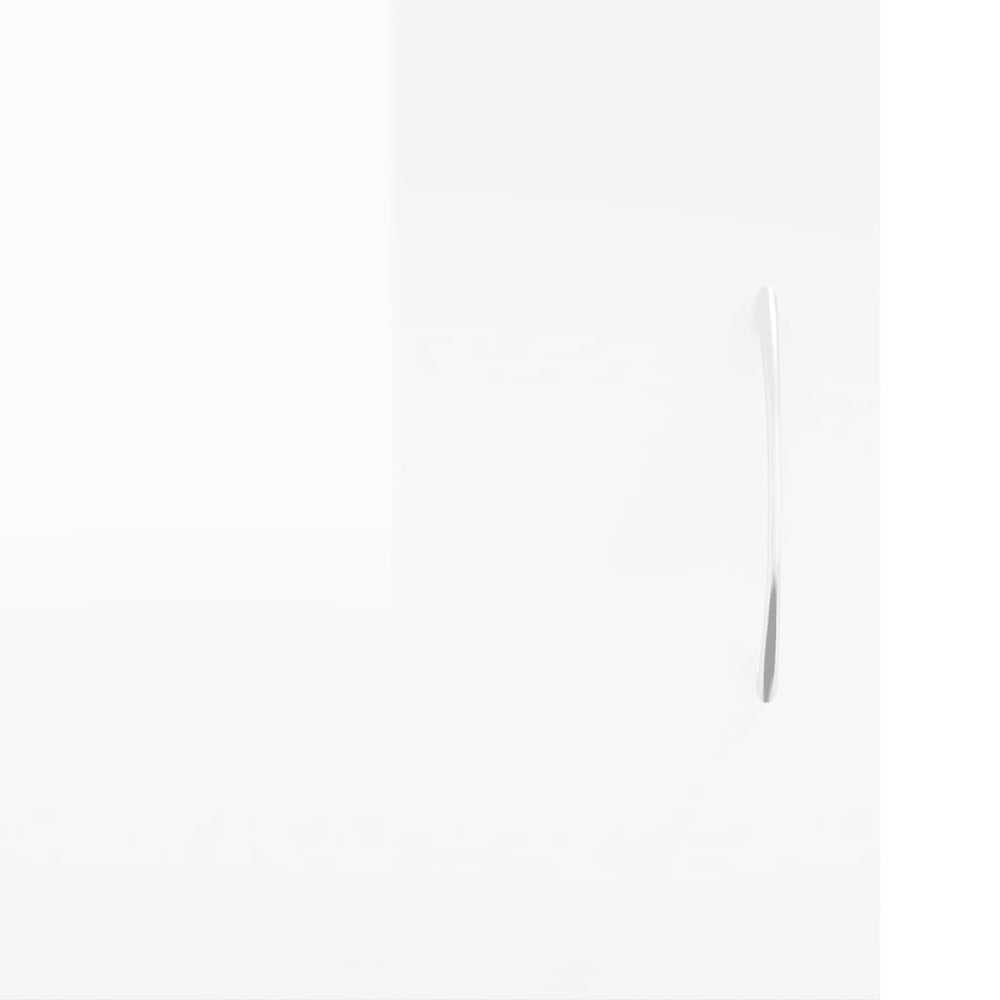Tv-meubel 102x30x37,5 cm bewerkt hout hoogglans wit MeubelReus