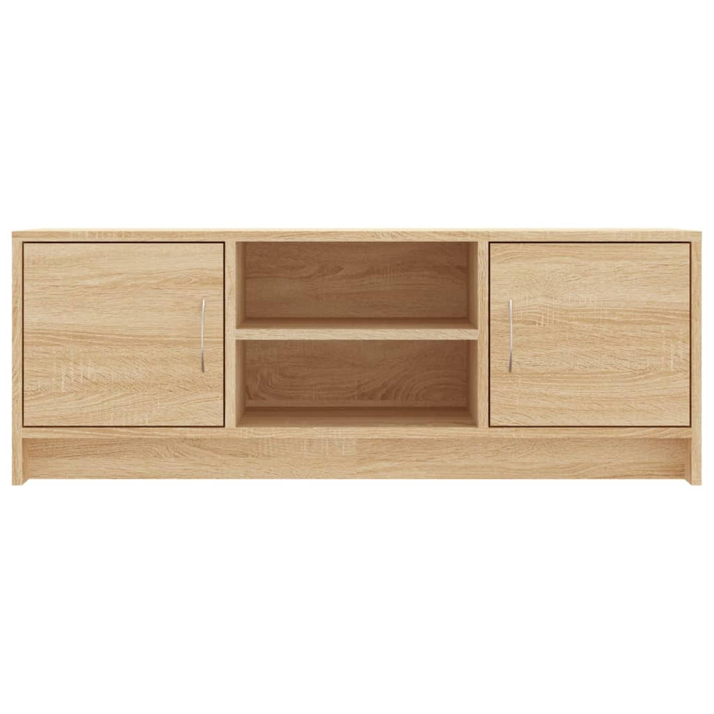 Tv-meubel 102x30x37,5 cm bewerkt hout sonoma eikenkleurig MeubelReus