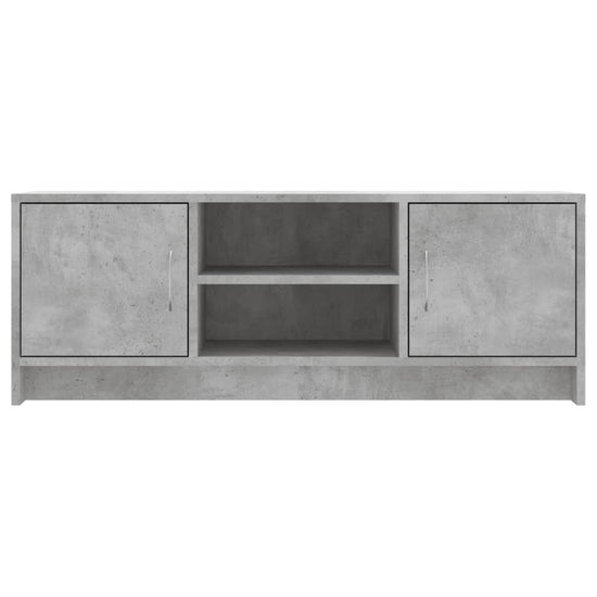 Tv-meubel 102x30x37,5 cm bewerkt hout betongrijs MeubelReus