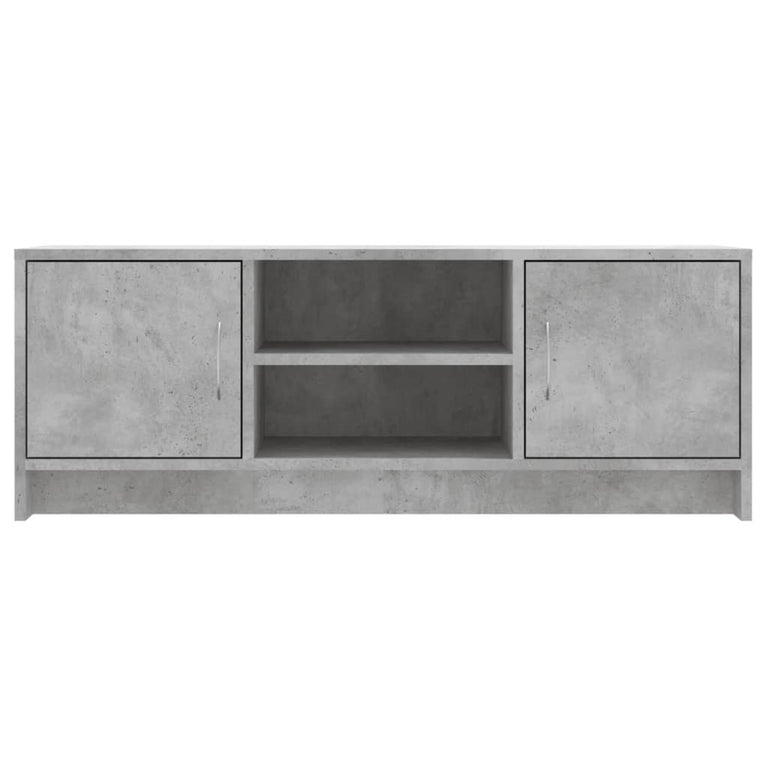 Tv-meubel 102x30x37,5 cm bewerkt hout betongrijs MeubelReus