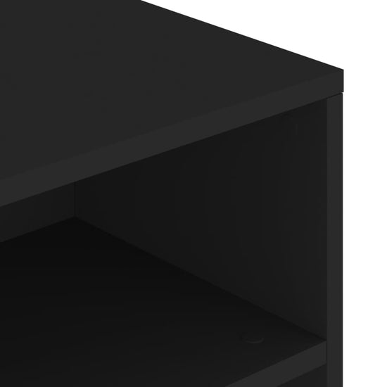 Salontafel 90x55x42,5 cm bewerkt hout zwart MeubelReus