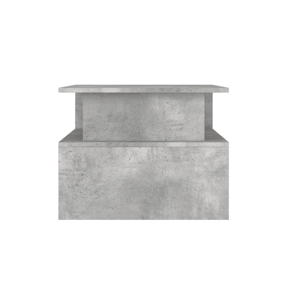 Salontafel 90x55x42,5 cm bewerkt hout betongrijs MeubelReus