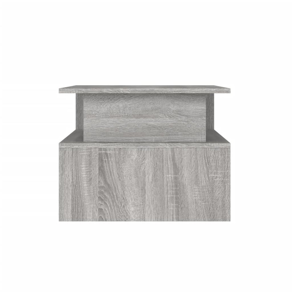 Salontafel 90x55x42,5 cm bewerkt hout grijs sonoma eikenkleur MeubelReus