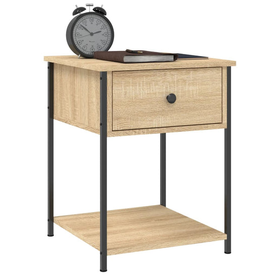 Nachtkastjes 2 st 44x45x58 cm sonoma eikenkleurig MeubelReus