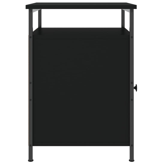 Nachtkastjes 2 st 40x42x60 cm bewerkt hout zwart MeubelReus