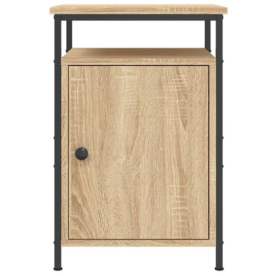 Nachtkastjes 2 st 40x42x60 cm bewerkt hout sonoma eikenkleurig MeubelReus