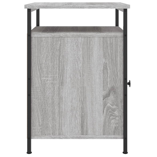 Nachtkastjes 2 st 40x42x60 cm bewerkt hout grijs sonoma eiken MeubelReus