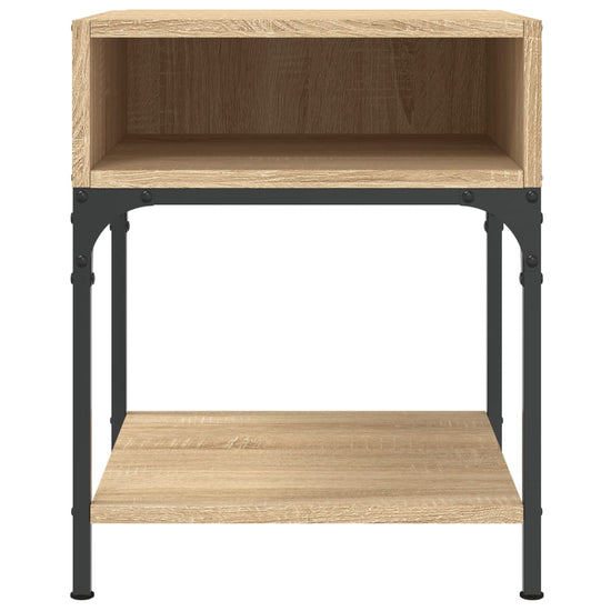 Nachtkastjes 2 st 40x41x50 cm bewerkt hout sonoma eikenkleurig MeubelReus