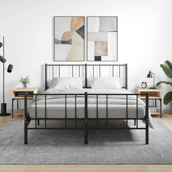 Nachtkastjes 2 st 40x41x50 cm bewerkt hout sonoma eikenkleurig MeubelReus
