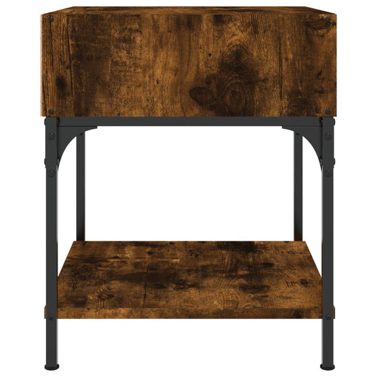 Nachtkastjes 2 st 40x41x50 cm bewerkt hout gerookt eikenkleurig MeubelReus