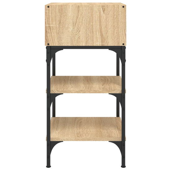 Nachtkastjes 2 st 35x34,5x70 cm sonoma eikenkleurig MeubelReus