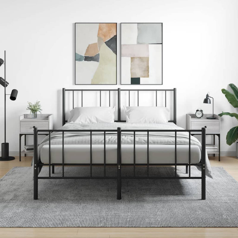 Nachtkastjes 2 st 40,5x31x60 cm bewerkt hout grijs sonoma eiken MeubelReus