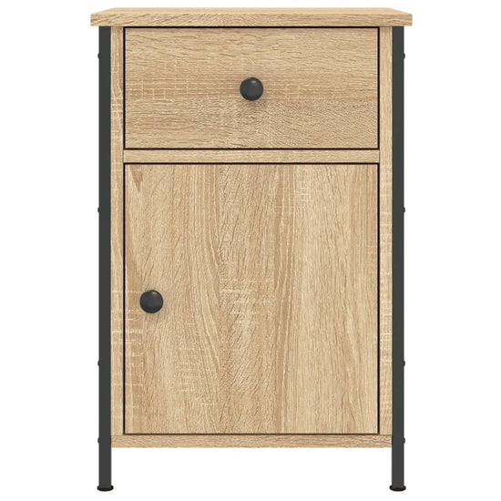 Nachtkastjes 2 st 40x42x60 cm bewerkt hout sonoma eikenkleurig MeubelReus