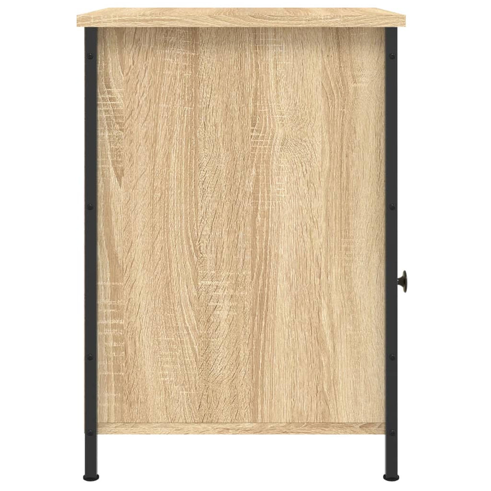 Nachtkastjes 2 st 40x42x60 cm bewerkt hout sonoma eikenkleurig MeubelReus