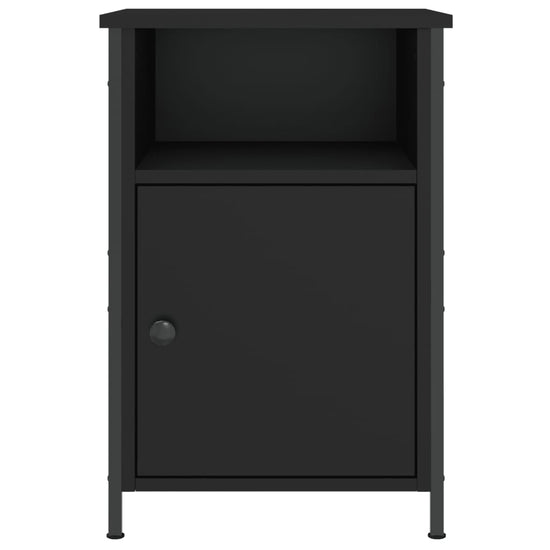 Nachtkastjes 2 st 40x42x60 cm bewerkt hout zwart MeubelReus