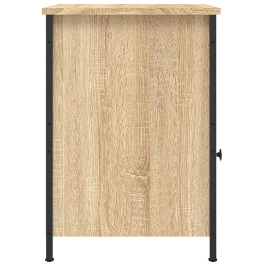 Nachtkastjes 2 st 40x42x60 cm bewerkt hout sonoma eikenkleurig MeubelReus