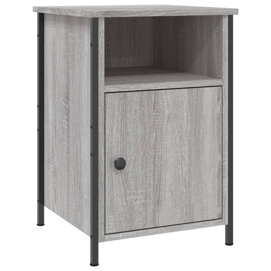 Nachtkastjes 2 st 40x42x60 cm bewerkt hout grijs sonoma eiken MeubelReus