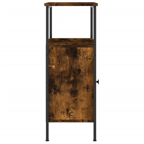 Nachtkastjes 2 st 41x31x80 cm bewerkt hout gerookt eikenkleurig MeubelReus