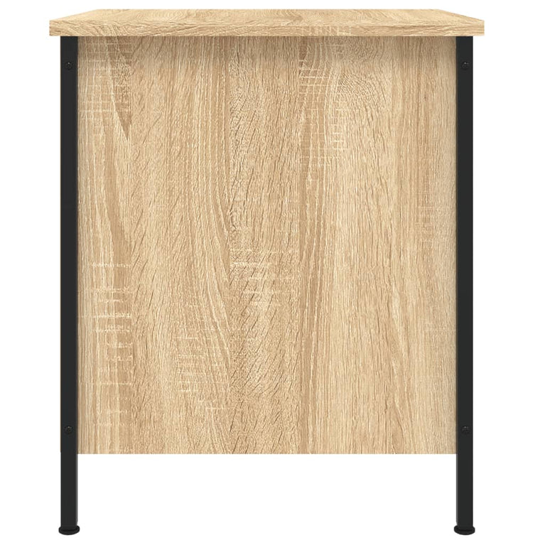 Nachtkastjes 2 st 40x42x50 cm bewerkt hout sonoma eikenkleurig MeubelReus