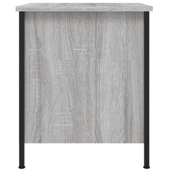 Nachtkastjes 2 st 40x42x50 cm bewerkt hout grijs sonoma eiken MeubelReus