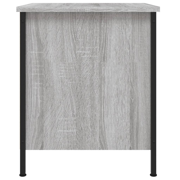 Nachtkastjes 2 st 40x42x50 cm bewerkt hout grijs sonoma eiken MeubelReus