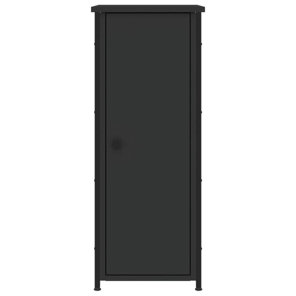 Nachtkastjes 2 st 32x42x80 cm bewerkt hout zwart MeubelReus