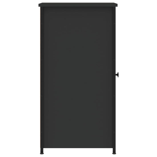 Nachtkastjes 2 st 32x42x80 cm bewerkt hout zwart MeubelReus