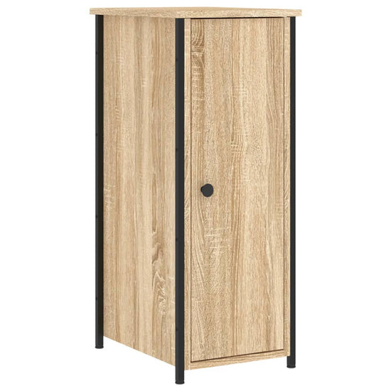 Nachtkastjes 2 st 32x42x80 cm bewerkt hout sonoma eikenkleurig MeubelReus