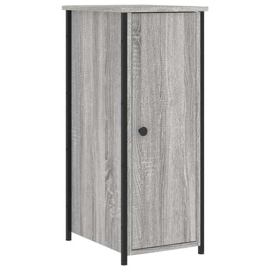 Nachtkastjes 2 st 32x42x80 cm bewerkt hout grijs sonoma eiken MeubelReus
