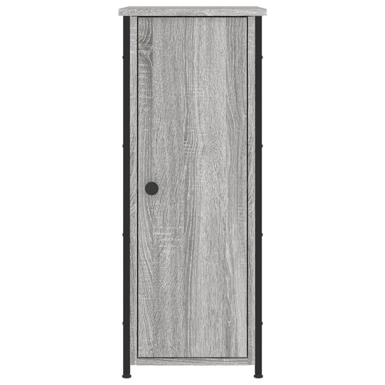 Nachtkastjes 2 st 32x42x80 cm bewerkt hout grijs sonoma eiken MeubelReus
