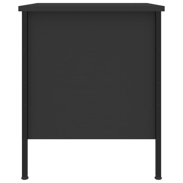 Nachtkastjes 2 st 40x42x50 cm bewerkt hout zwart MeubelReus