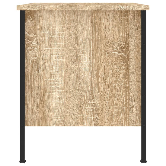 Nachtkastjes 2 st 40x42x50 cm bewerkt hout sonoma eikenkleurig MeubelReus