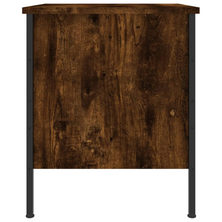 Nachtkastjes 2 st 40x42x50 cm bewerkt hout gerookt eikenkleurig MeubelReus