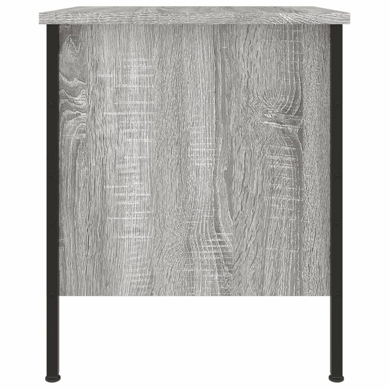 Nachtkastjes 2 st 40x42x50 cm bewerkt hout grijs sonoma eiken MeubelReus