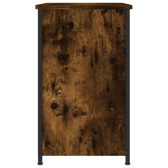 Nachtkastjes 2 st 40x36x60 cm bewerkt hout gerookt eikenkleurig MeubelReus