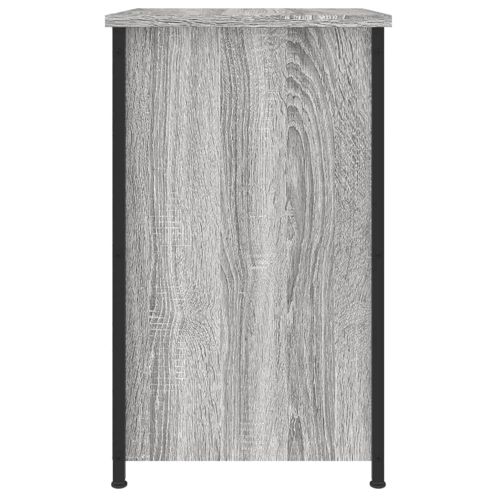 Nachtkastjes 2 st 40x36x60 cm bewerkt hout grijs sonoma eiken MeubelReus