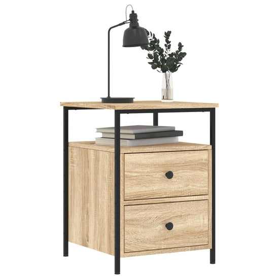 Nachtkastjes 2 st 44x45x60 cm sonoma eikenkleurig MeubelReus