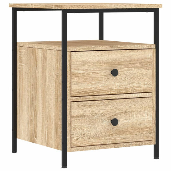 Nachtkastjes 2 st 44x45x60 cm sonoma eikenkleurig MeubelReus