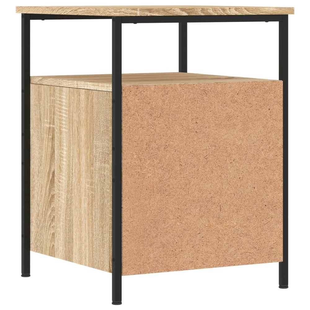 Nachtkastjes 2 st 44x45x60 cm sonoma eikenkleurig MeubelReus