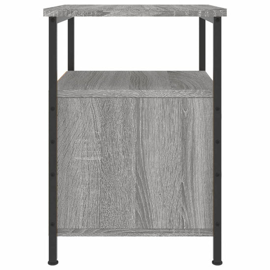 Nachtkastjes 2 st 34x35,5x50 cm bewerkt hout grijs sonoma eiken MeubelReus