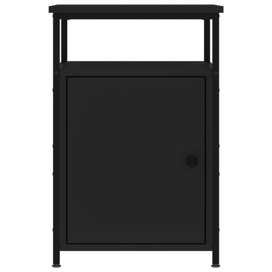 Nachtkastjes 2 st 40x42x60 cm bewerkt hout zwart MeubelReus