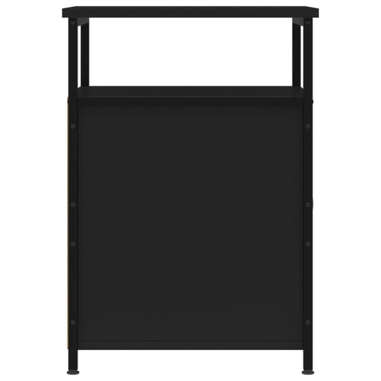 Nachtkastjes 2 st 40x42x60 cm bewerkt hout zwart MeubelReus