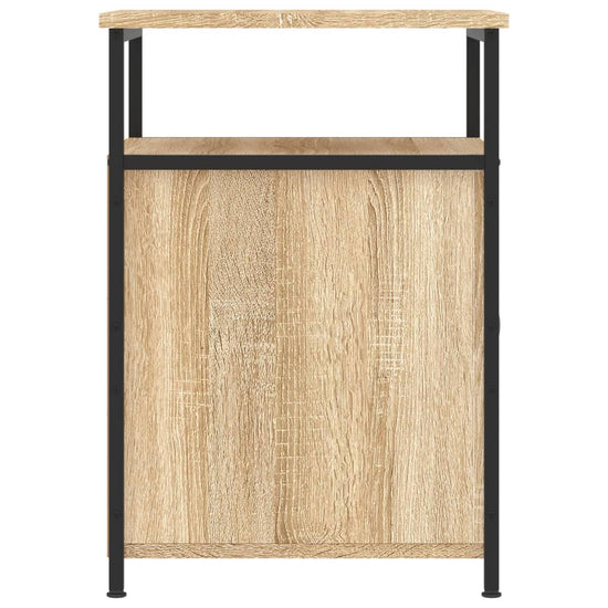 Nachtkastjes 2 st 40x42x60 cm bewerkt hout sonoma eikenkleurig MeubelReus