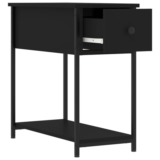 Nachtkastjes 2 st 30x60x60 cm bewerkt hout zwart MeubelReus