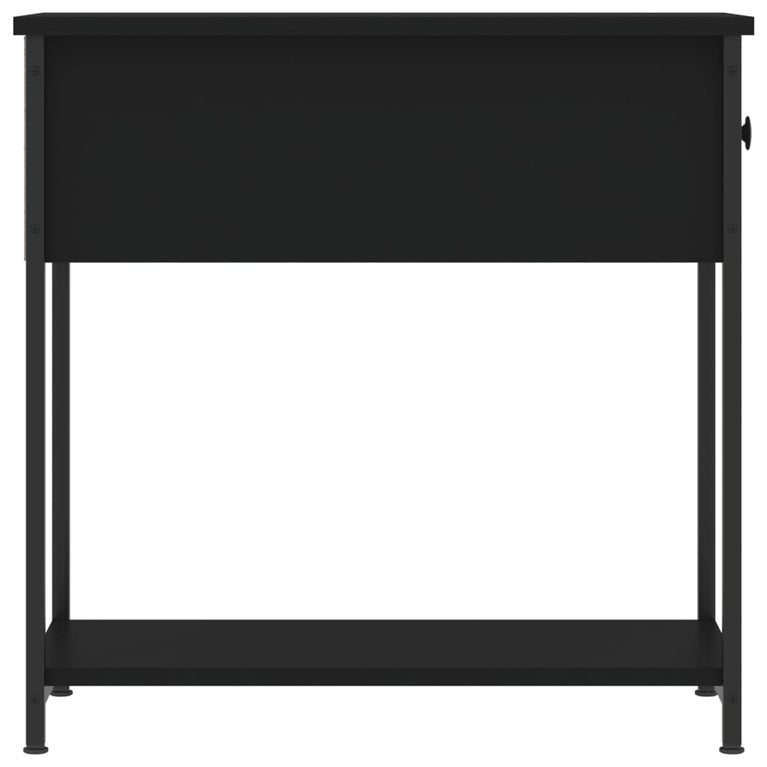 Nachtkastjes 2 st 30x60x60 cm bewerkt hout zwart MeubelReus