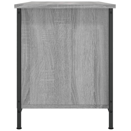 Tv-meubel 100x40x50 cm bewerkt hout grijs sonoma eikenkleurig MeubelReus