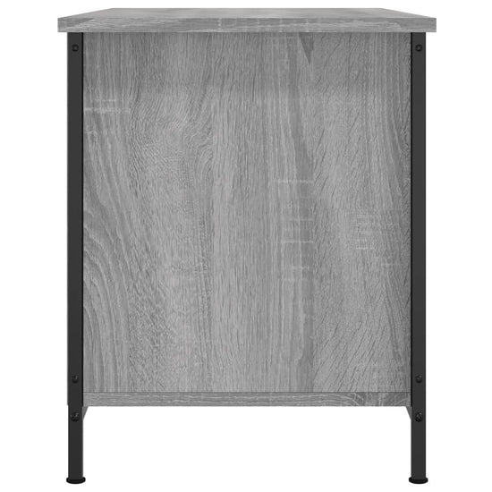 Tv-meubel 80x40x50 cm bewerkt hout grijs sonoma eikenkleurig MeubelReus